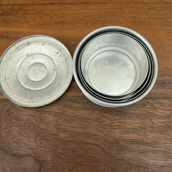 Vintage Aluminum Collapsible Telescoping Travel Cup With Lid WWI-WWII - Picture 4 of 9